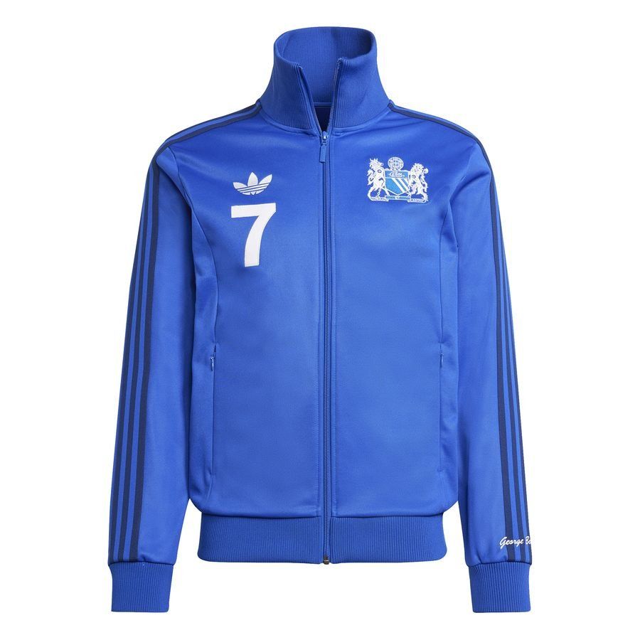 Adidas Manchester United Track Top George Best - Blauw