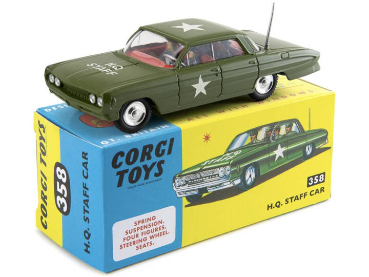 Brinic Modelcars Corgi Toys Oldsmobile 88 HQ Staff Car