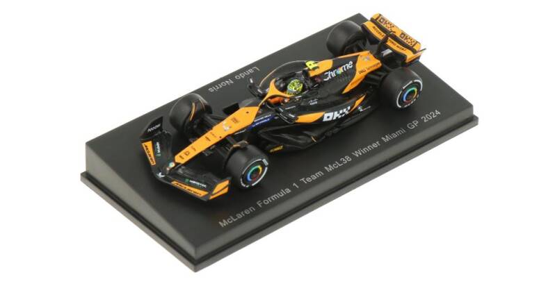 Brinic Modelcars Spark McLaren MCL38 Formule 1 - Lando Norris