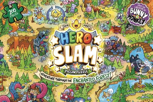 Laurence King Publishing Jamie Smart's Hero Slam Jigsaw Puzzle -   (ISBN: 9781399629645)