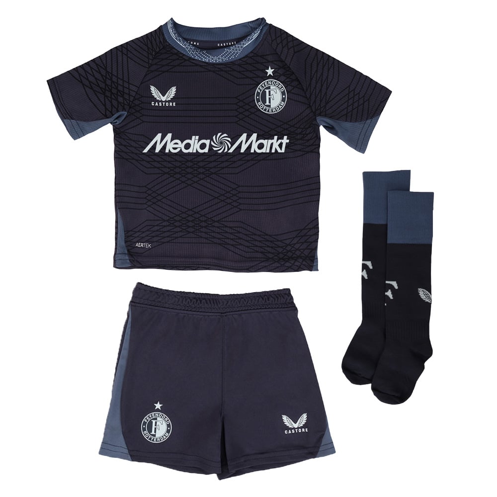 Castore Feyenoord Minikit Uit 2025-2026 Peuters/Kleuters