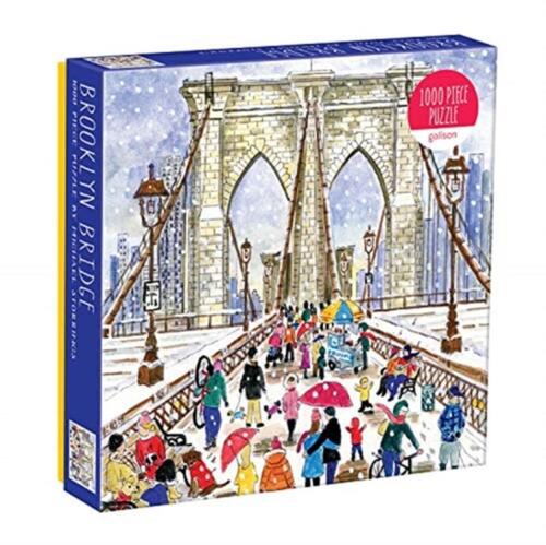 Galison Michael Storrings Brooklyn Bridge 1000 Piece Puzzle -   (ISBN: 9780735362673)