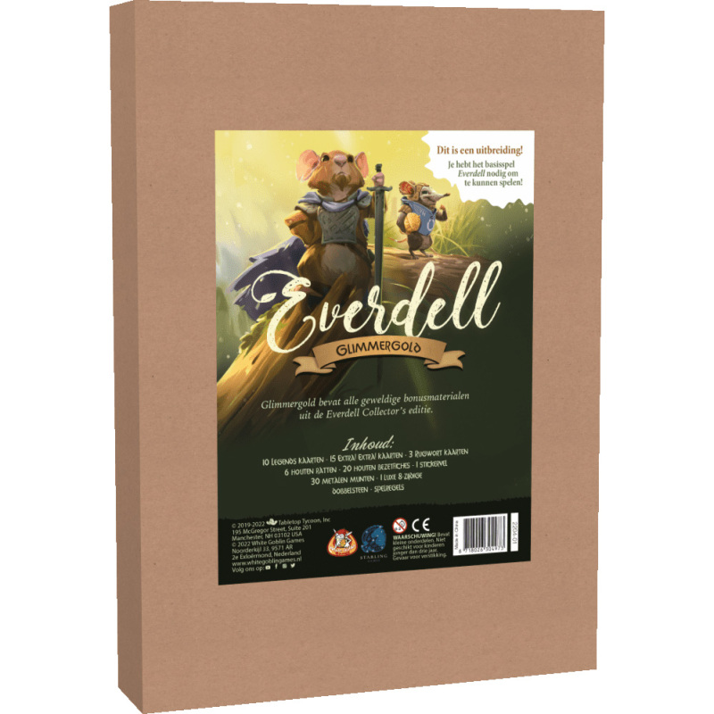 White Goblin Games Everdell: Glimmergold Bordspel