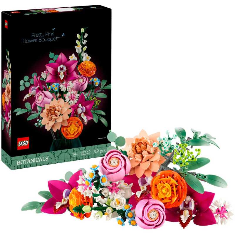 LEGO Botanical Collection - Roze boeket Constructiespeelgoed