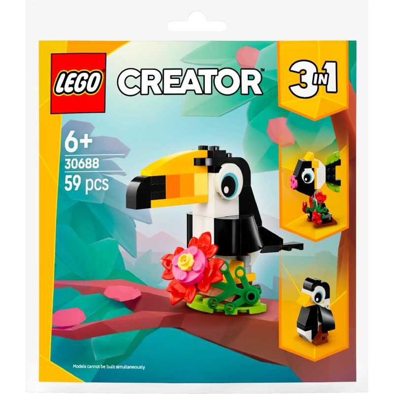 LEGO Creator - Tropische toekan Constructiespeelgoed