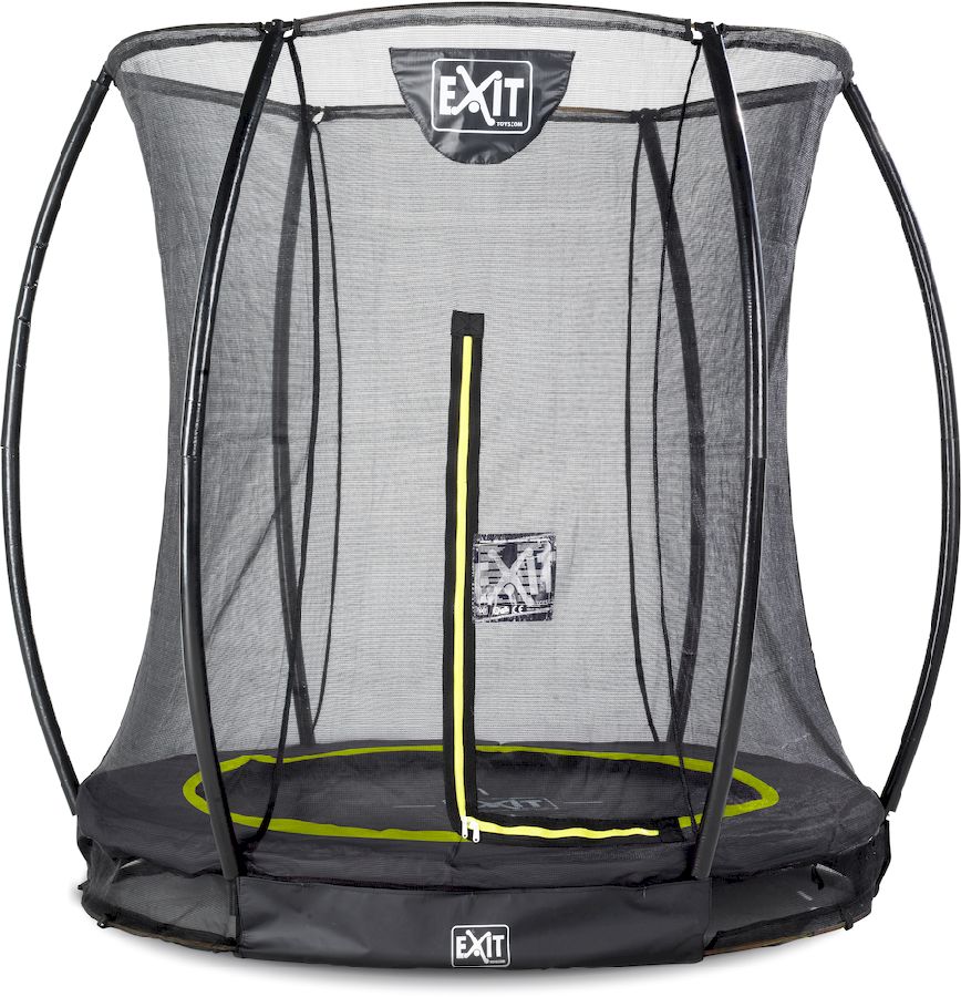 EXIT Toys Exit Silhouette InGround trampoline met net - Ø 183 cm - Zwart