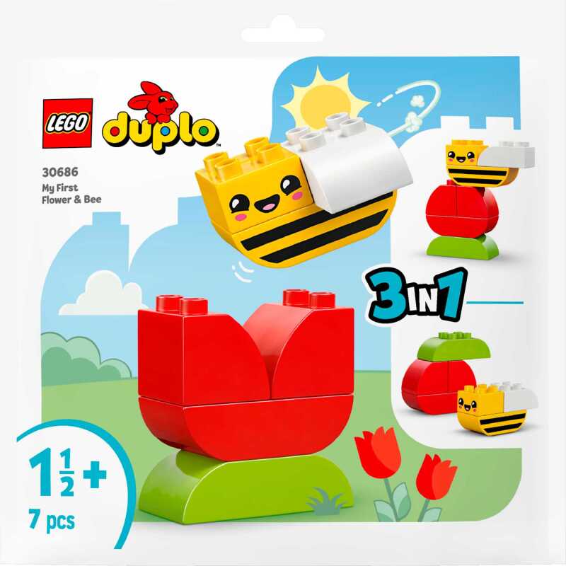 LEGO DUPLO - Mijn eerste bloem en bij Constructiespeelgoed