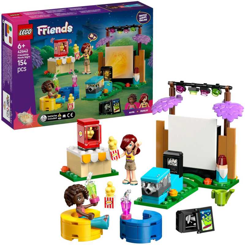 LEGO Friends - Filmavond Constructiespeelgoed
