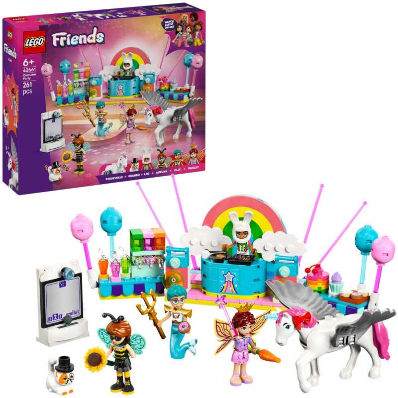 LEGO Friends - Verkleedfeestje met eenhoorn en fee Constructiespeelgoed