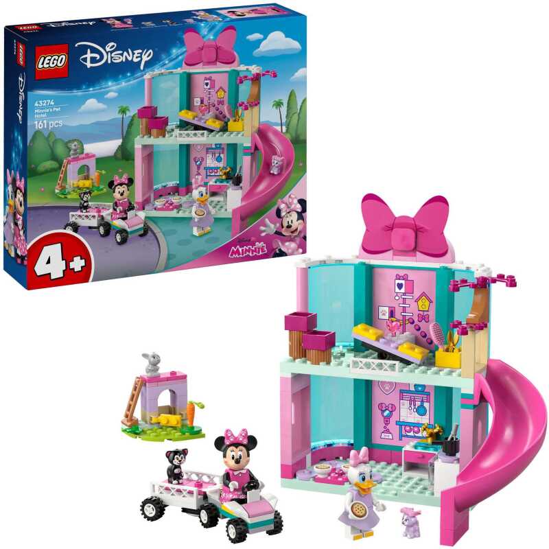 LEGO Disney Mickey and Friends - Minnie's huisdierenhotel Constructiespeelgoed