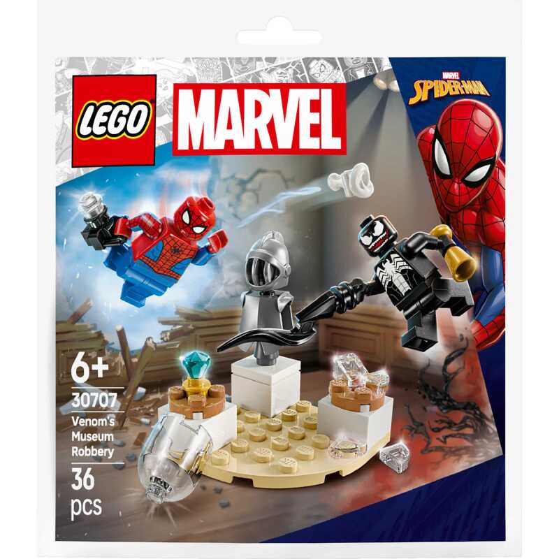 LEGO Marvel - Venoms museuminbraak Constructiespeelgoed