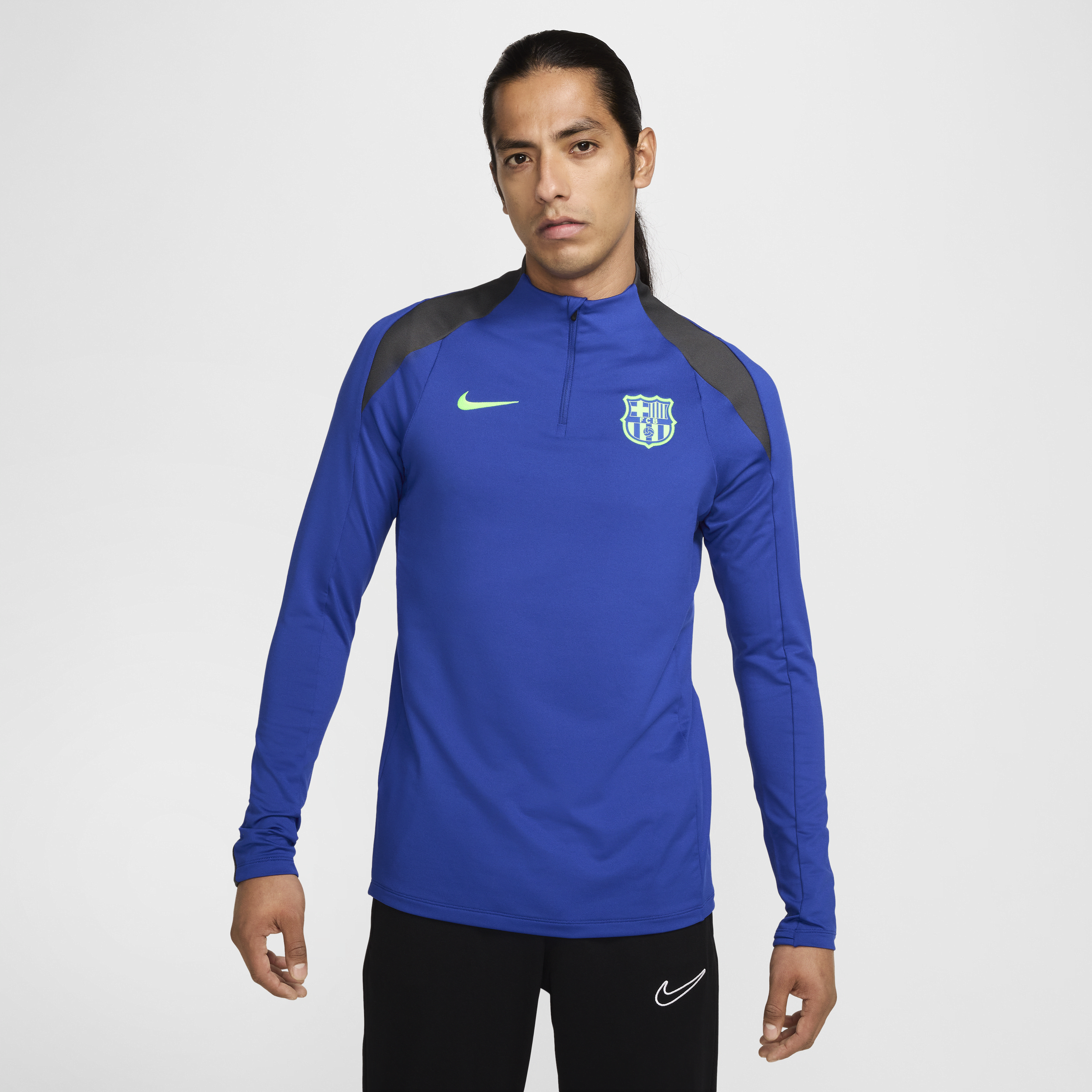 Nike FC Barcelona Strike Derde  Dri-FIT voetbaltrainingstop voor heren - Blauw