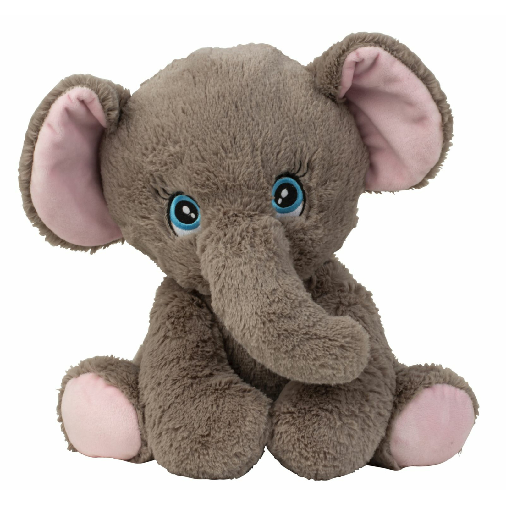 Mel-O-Design Olifant knuffel van zachte pluche - speelgoed dieren - 31 cm -