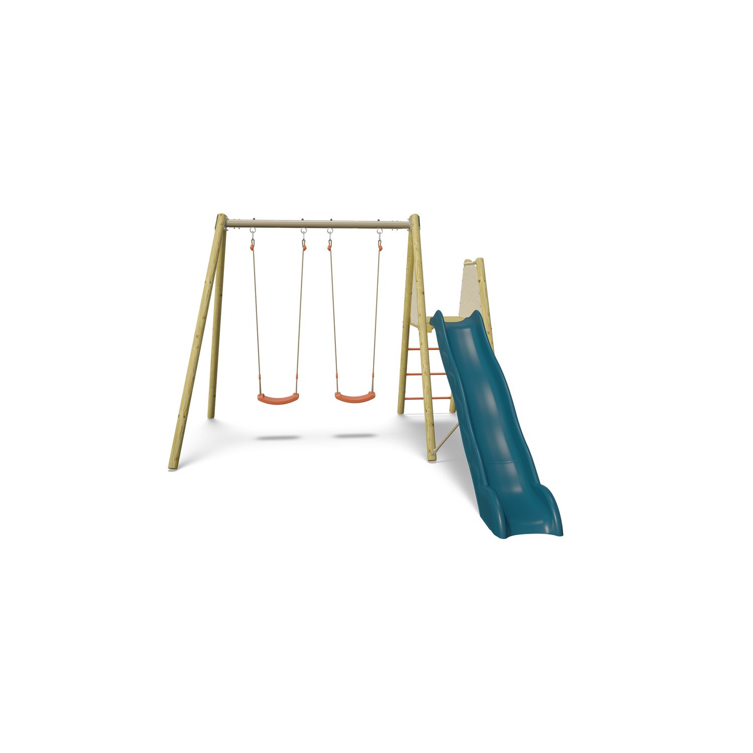Praxis Schommel Billy Met Glijbaan - 3 Personen - 230cm