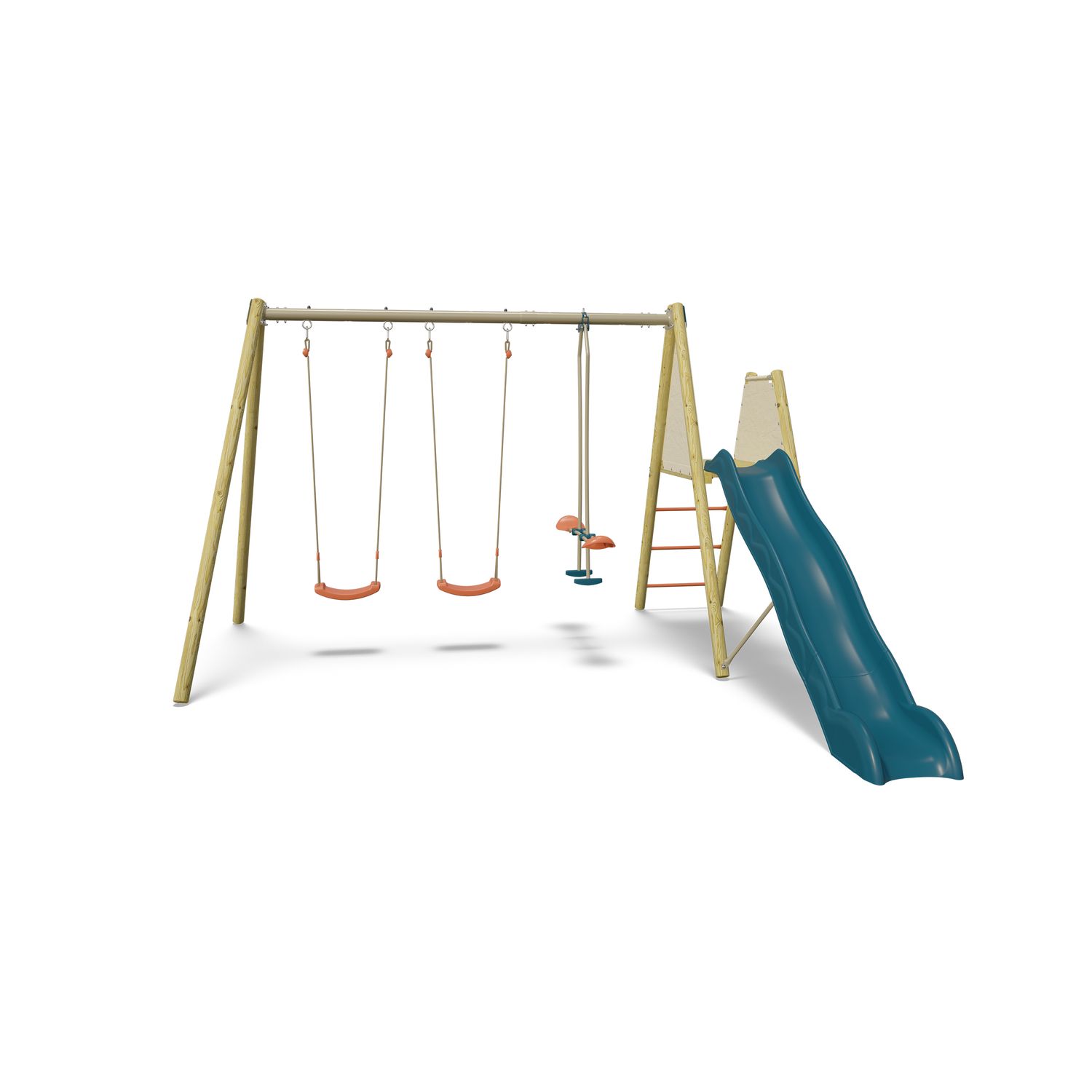 Praxis Schommel Romy Hout 5 Personen 230cm
