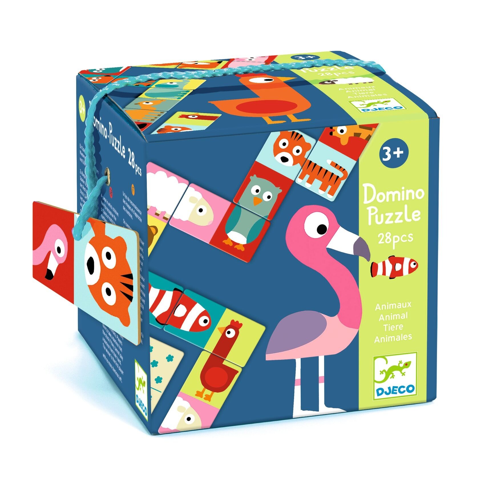 Djeco Domino Animo dieren puzzel 