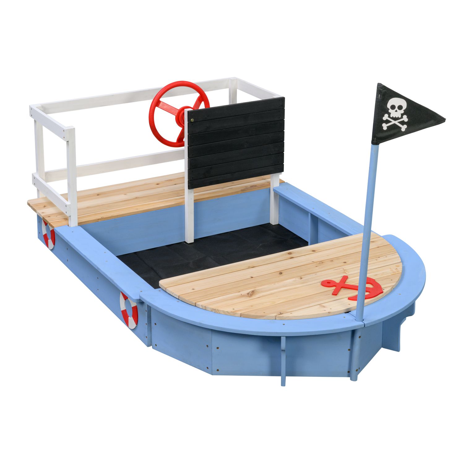 Swing King Swingking Zandbak Captain 112x172x60cm