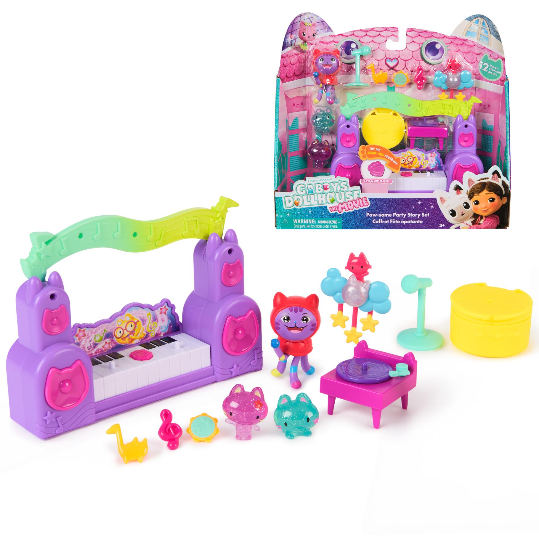 Top1Toys Gabby's Poppenhuis The Movie DJ Kattenkruid  muziek speelset