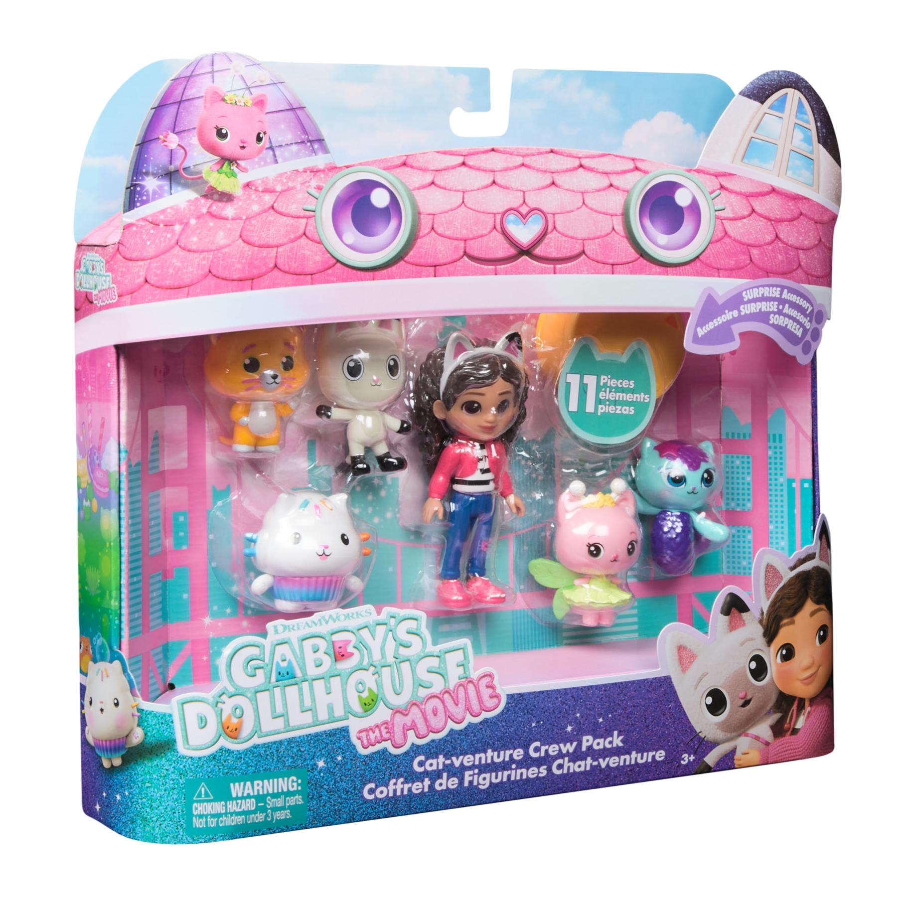 Top1Toys Gabby's Poppenhuis The Movie Speelfigurenset  Gabby en 5 katjes