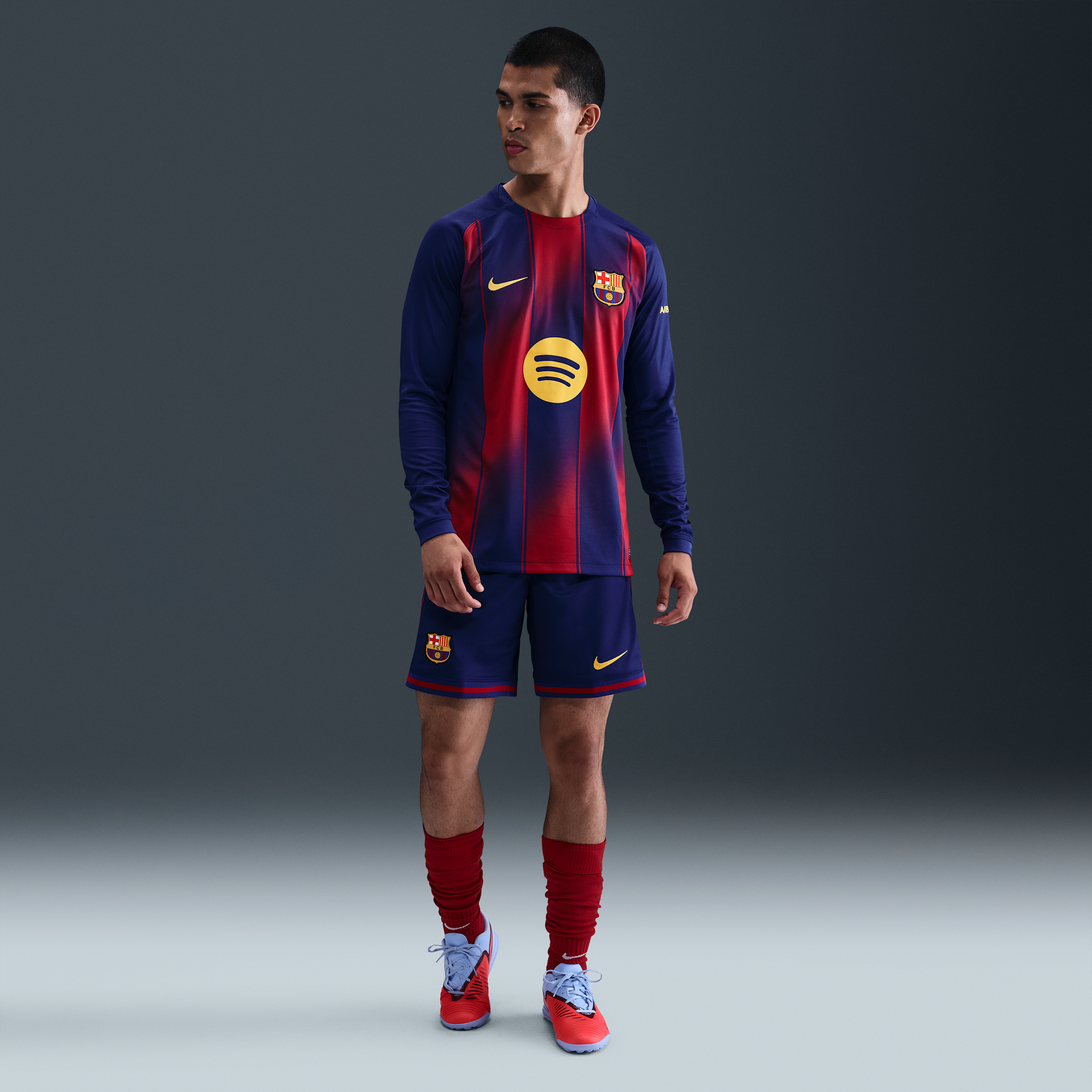 Nike FC Barcelona 2025/26 Stadium Thuis  Dri-FIT replicavoetbalshorts voor heren - Blauw