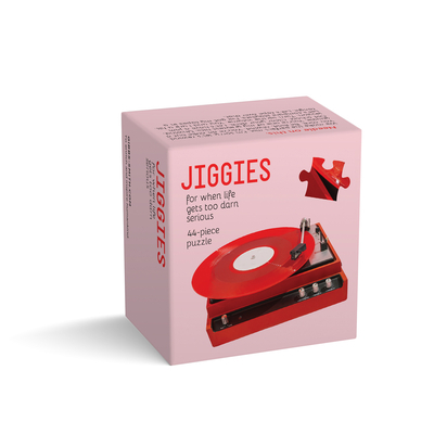 Gibbs Smith Gift Record Player Jiggie Puzzle 44 Pieces -   (ISBN: 9781423668121)
