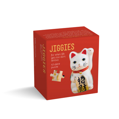 Gibbs Smith Gift Lucky Cat Jiggie Puzzle 44 Pieces -   (ISBN: 9781423668138)