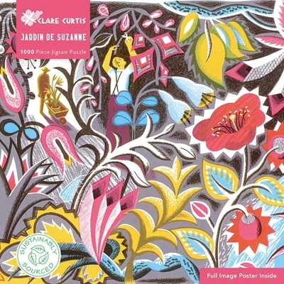 Flame Tree Studio Adult Sustainable Jigsaw Puzzle Clare Curtis: Jardin De Suzanne -   (ISBN: 9781804176764)