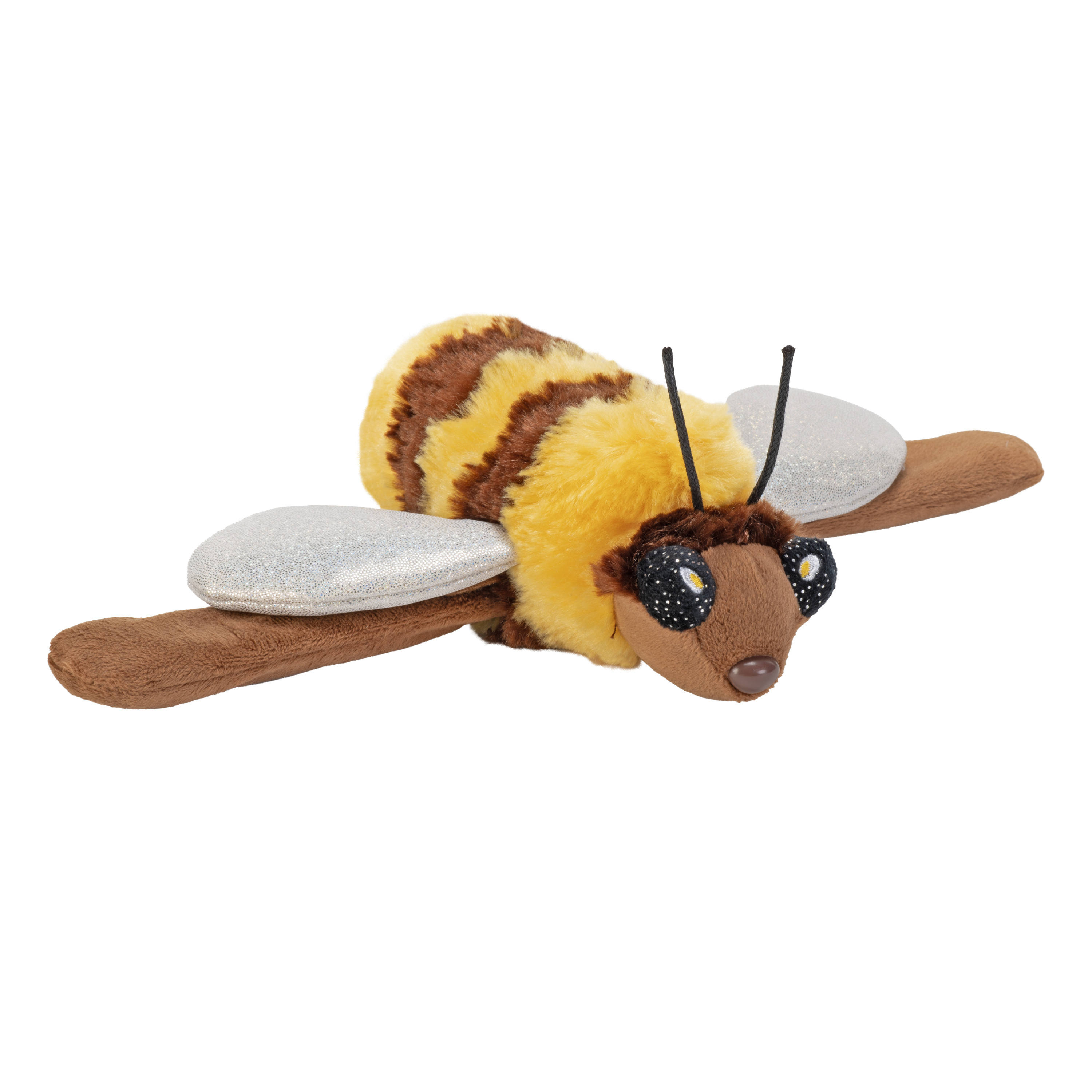 Wild Republic bij hugger - pluche - 20 cm - insecten - knuffeldieren - bijen - honingbij -