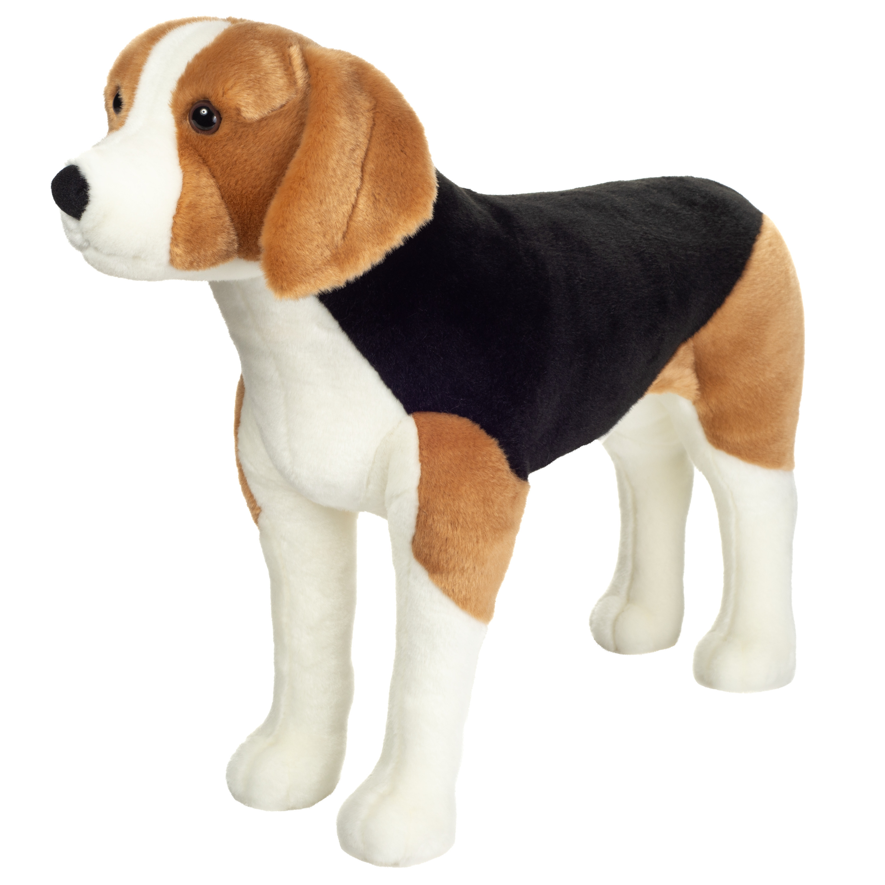 Teddy Hermann Knuffeldier hond Beagle - zachte pluche stof - premium kwaliteit knuffels - 60 cm -