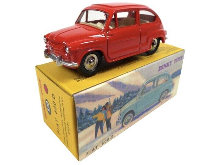 Brinic Modelcars Dinky Toys Fiat 600D