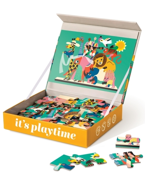 Journey Of Something 24 Piece Kids Puzzle: Animal Carnival -   (ISBN: 9781488966194)