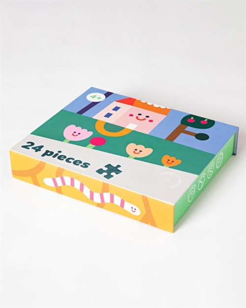 Journey Of Something 24 Piece Kids Puzzle: Under The Garden -   (ISBN: 9781488966200)