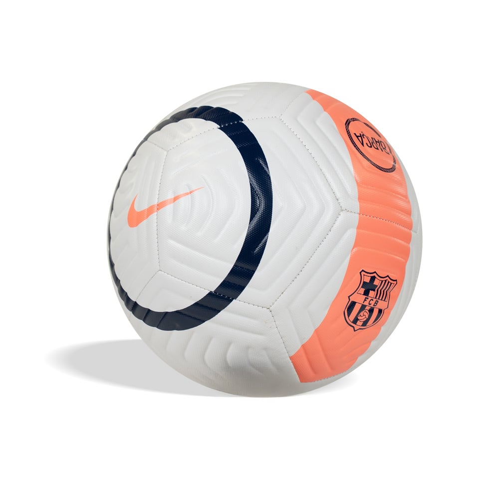 Nike FC Barcelona Academy Total 90 Voetbal Maat 5 Wit Oranje Zwart