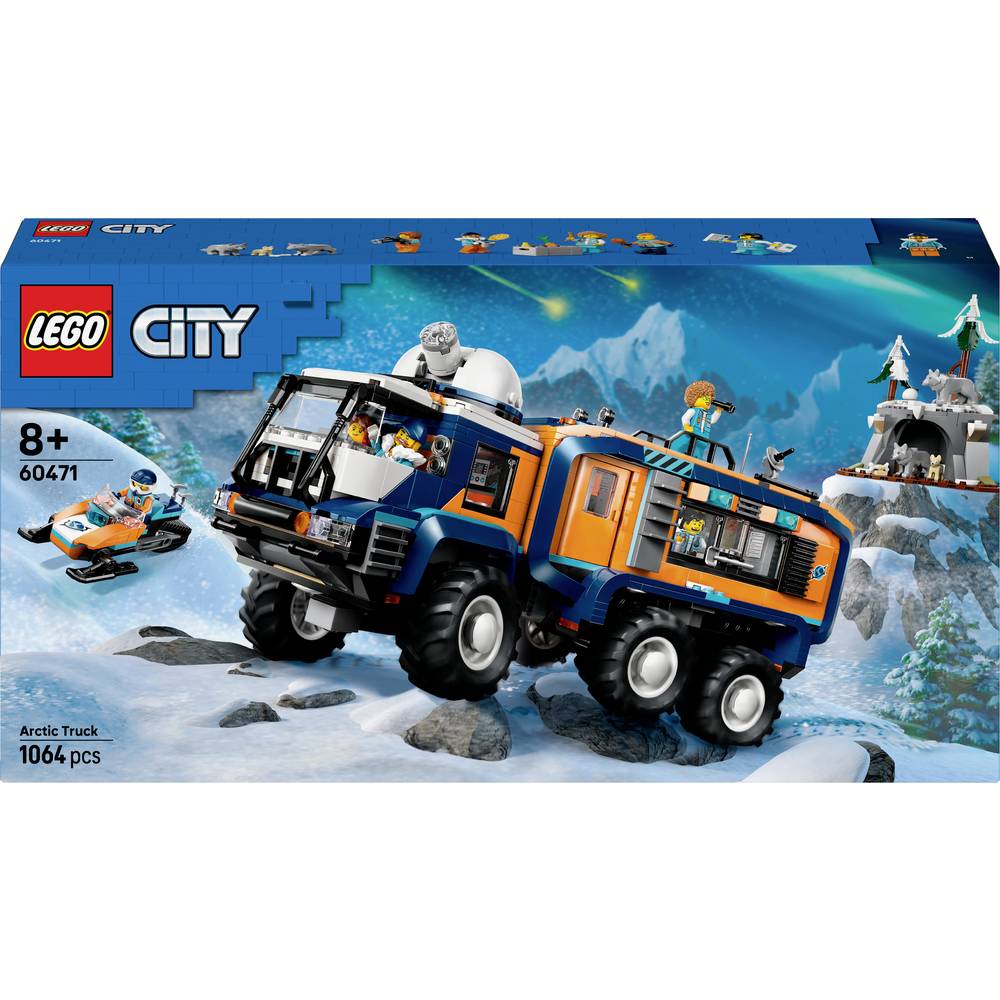 LEGO City 60471 Arctic truck met laboratorium