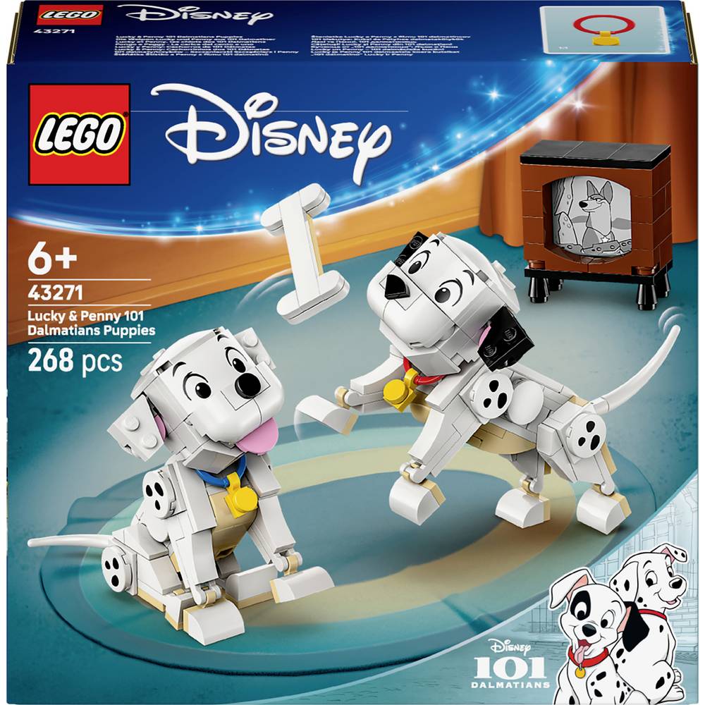 LEGO Disney 43271 De puppies Lucky en Penny uit 101 Dalmateiners