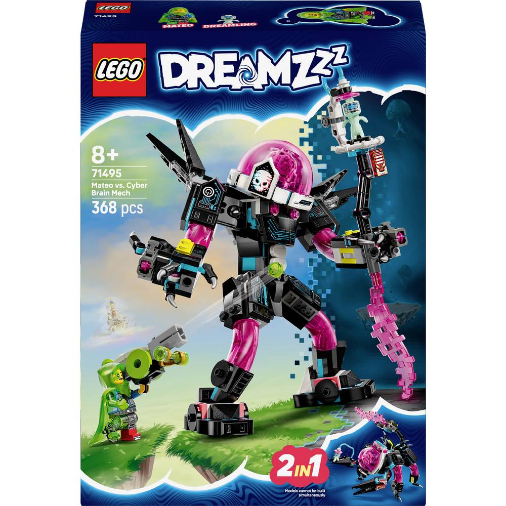 LEGO DREAMZZZ 71495 Mateo vs. Cyberhirn-mech