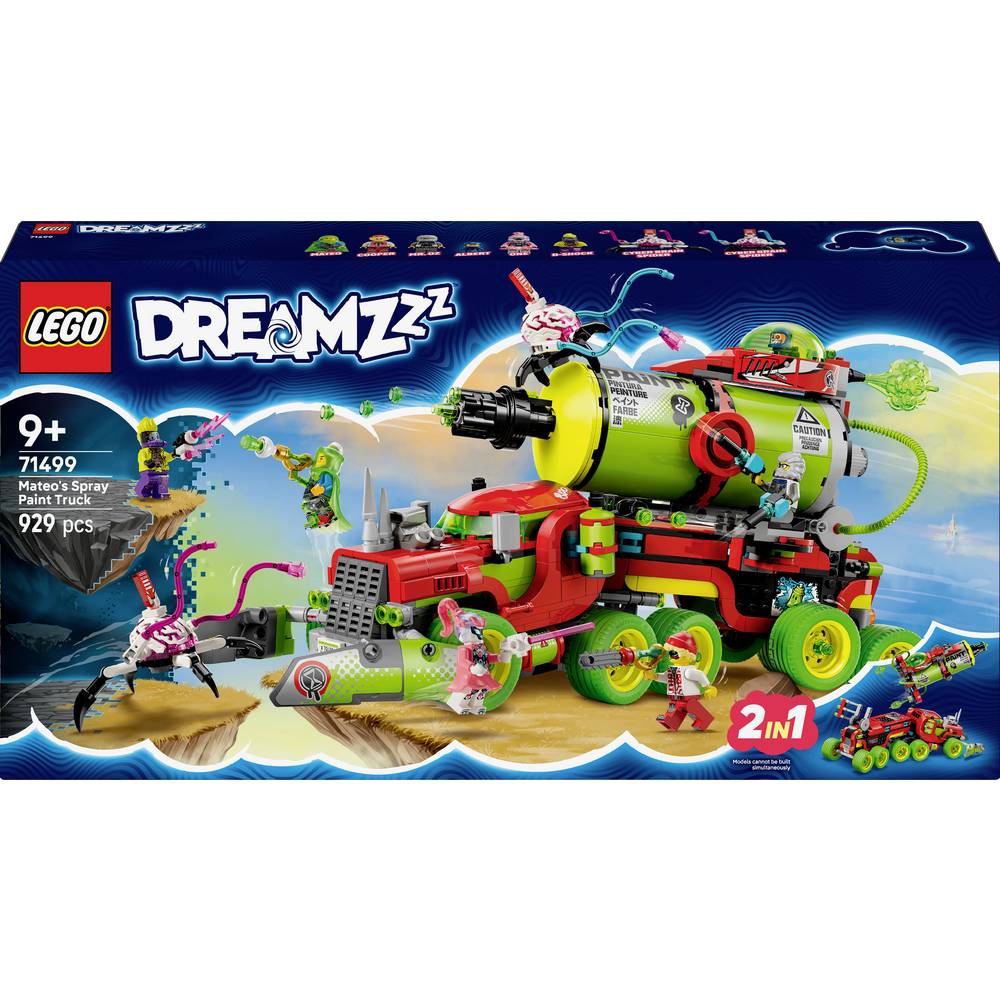 LEGO DREAMZZZ 71499 Mateos spuitbus-truck