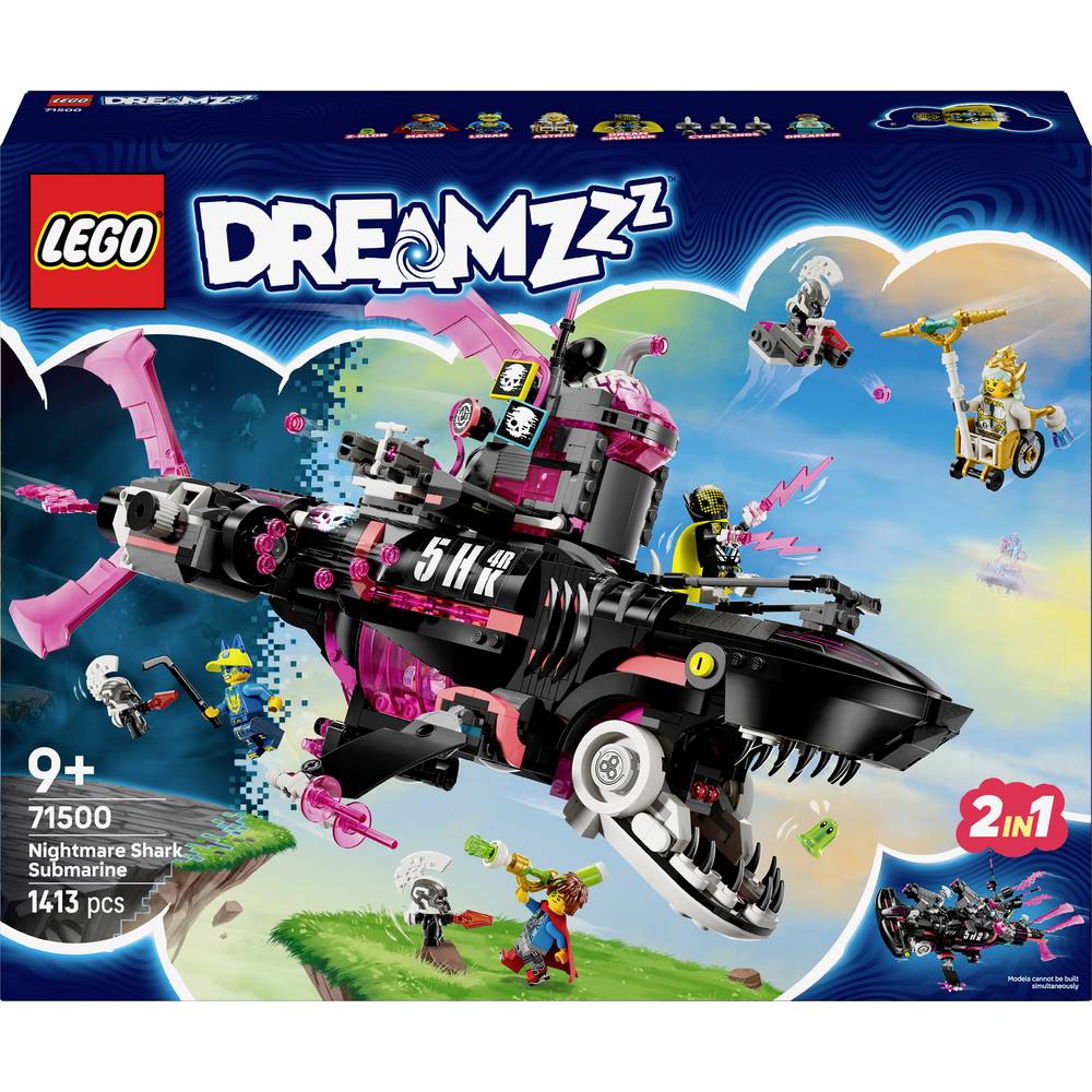 LEGO DREAMZZZ 71500 Albraamhaai-onderzeeër