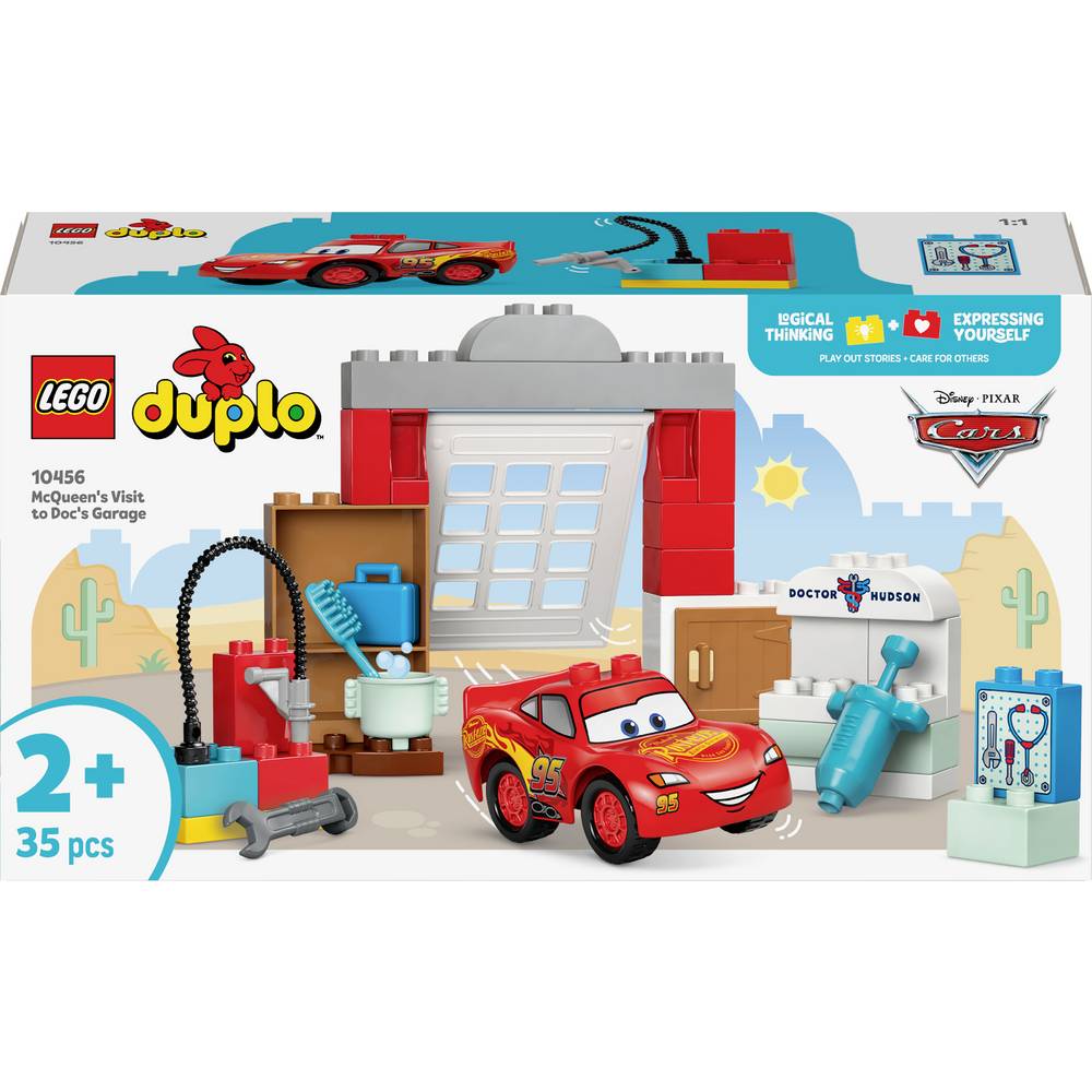 LEGO Duplo 10456 McQueens bezoek aan Docs werkplaats