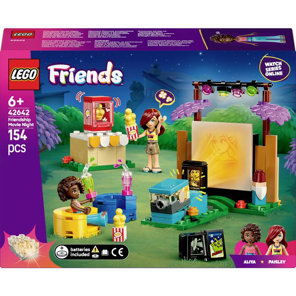 LEGO Friends 42642 Filmavond met vrienden