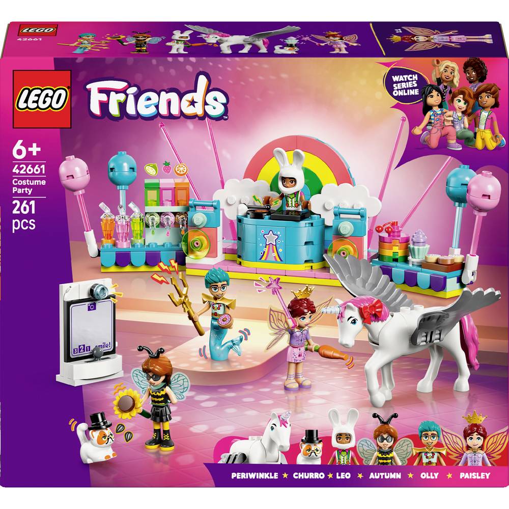 LEGO Friends 42661 Costumparty met eenhoorn en thee