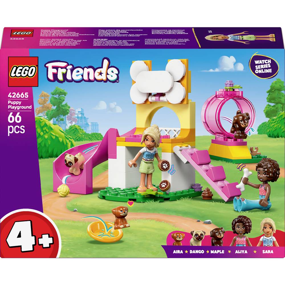 LEGO Friends 42665 Puppy-speelplaats