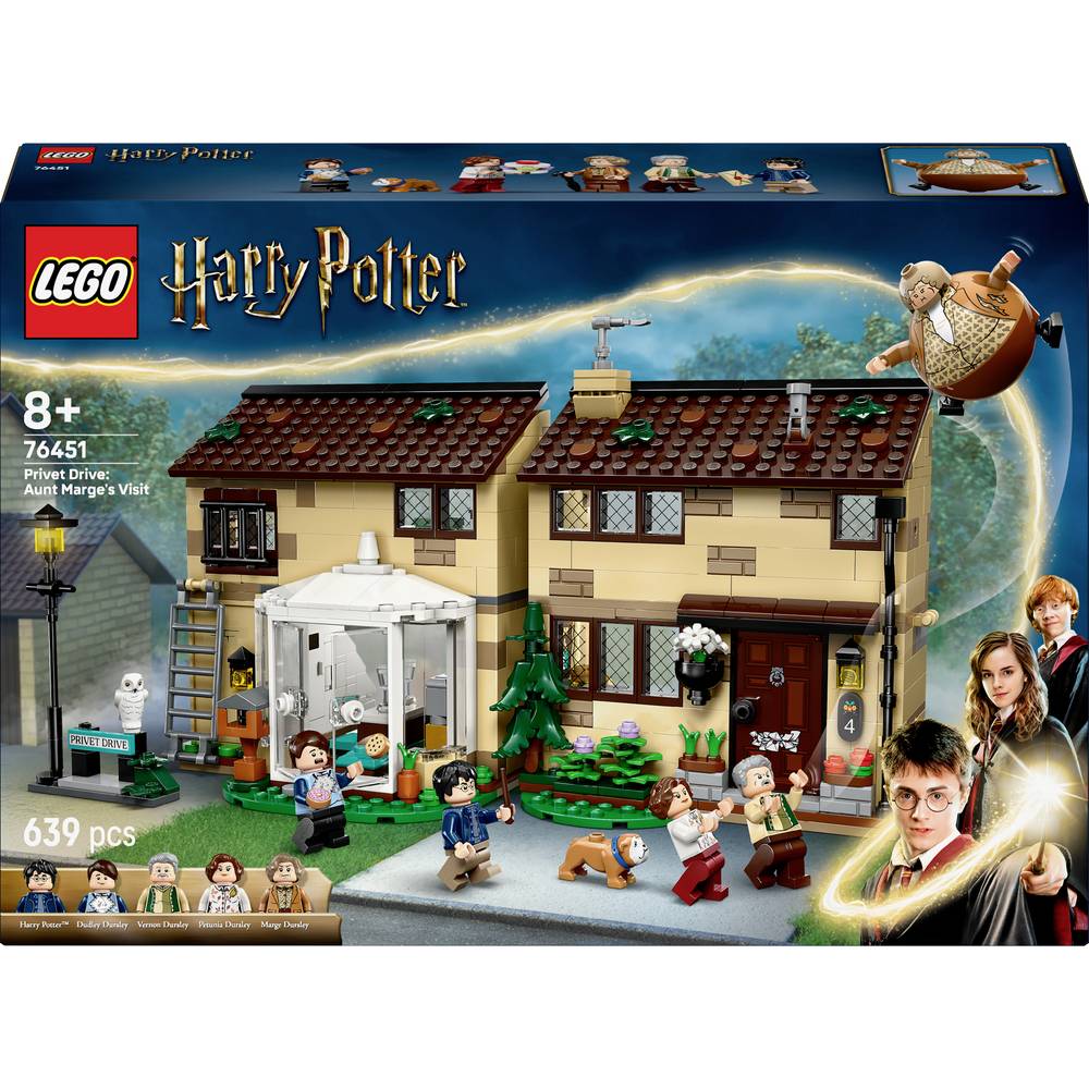 LEGO Harry Potter ™ 76451 Ligusterweg: Bezoek van Tante Magdas