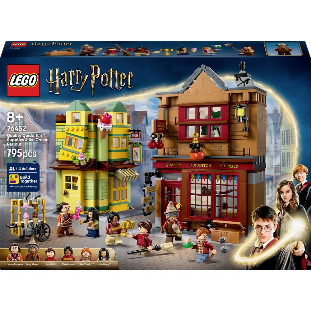 LEGO Harry Potter ™ 76452 Kwaliteit voor Quidditch & Fortescues Eissalon