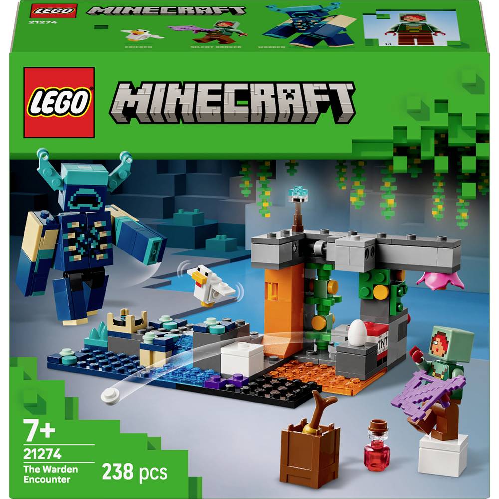 LEGO Minecraft 21274 Ontmoeting met de bewaker