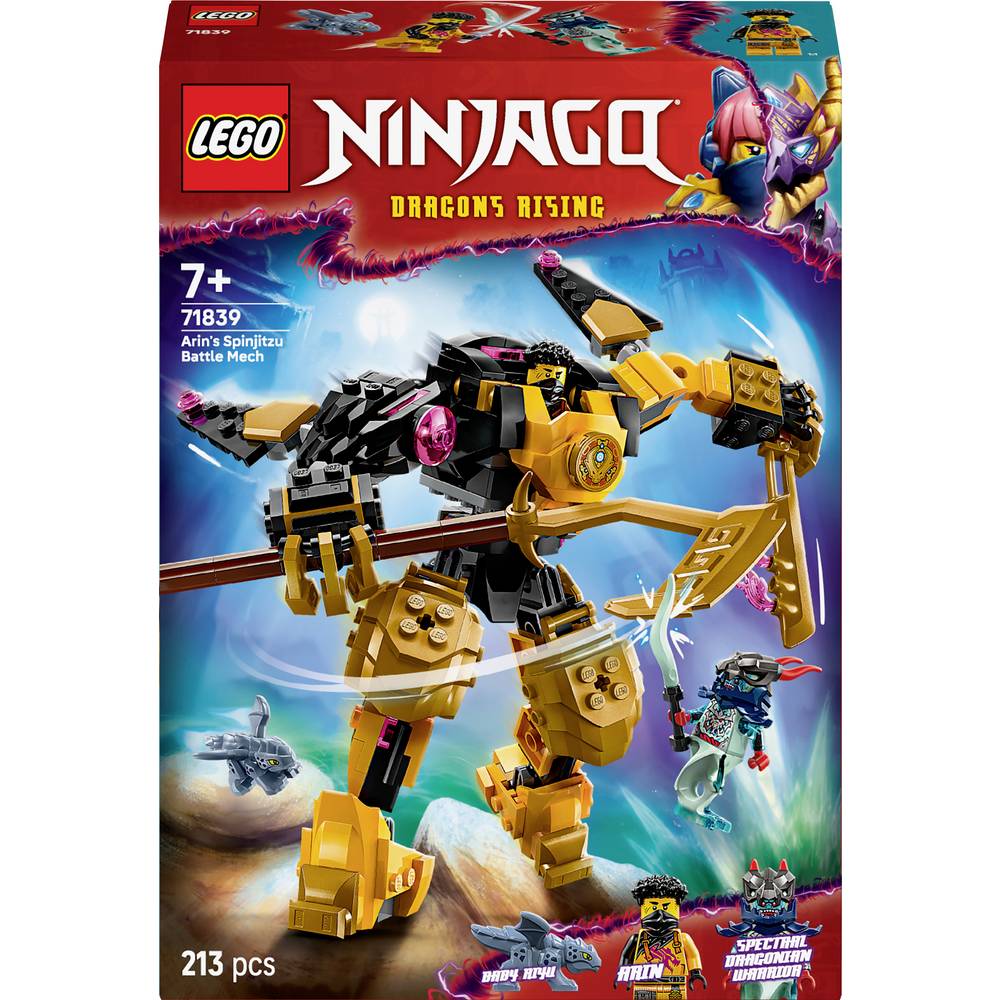 LEGO Ninjago 71839 Arins spinjitzumech