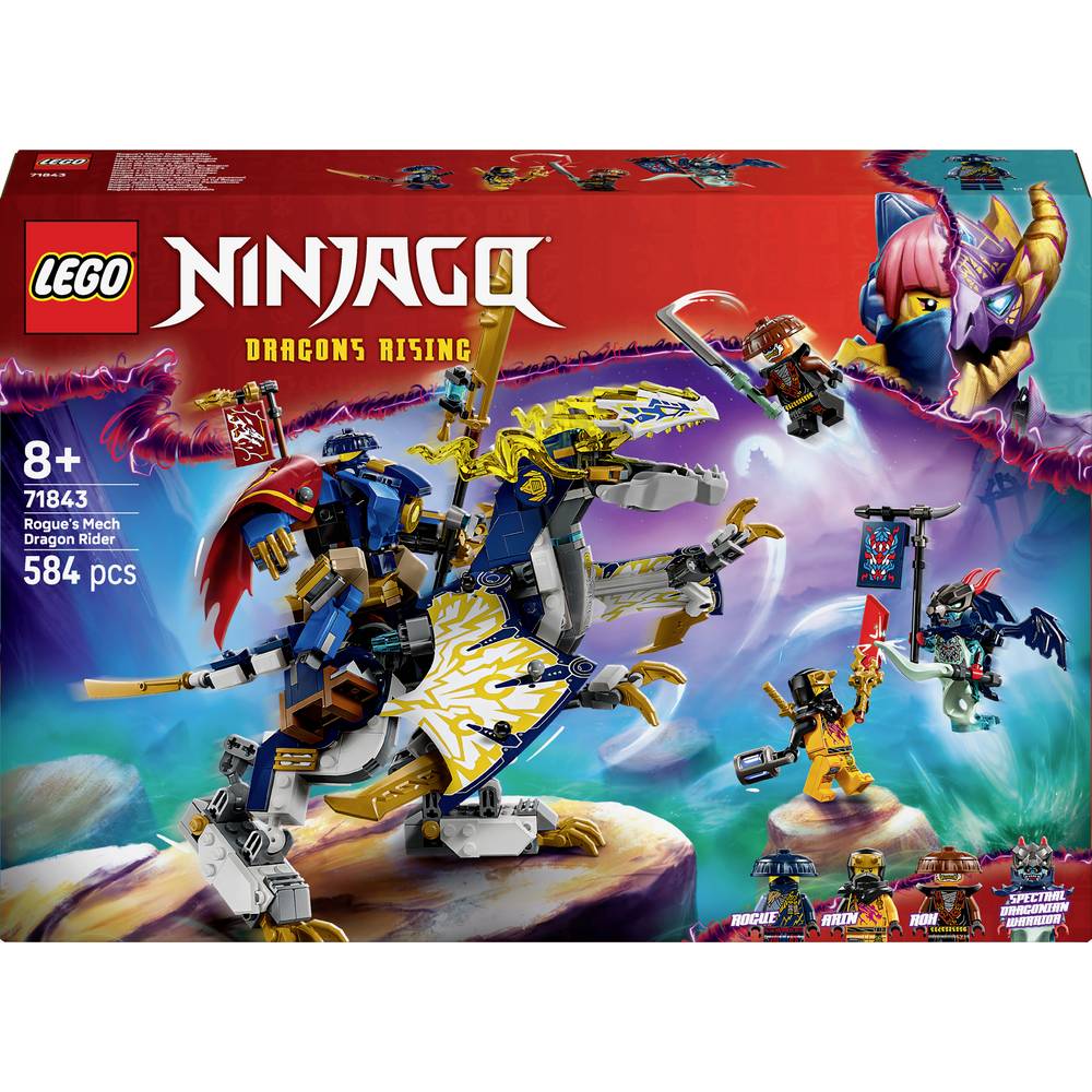 LEGO Ninjago 71843 Rogue mech-drakenruiter