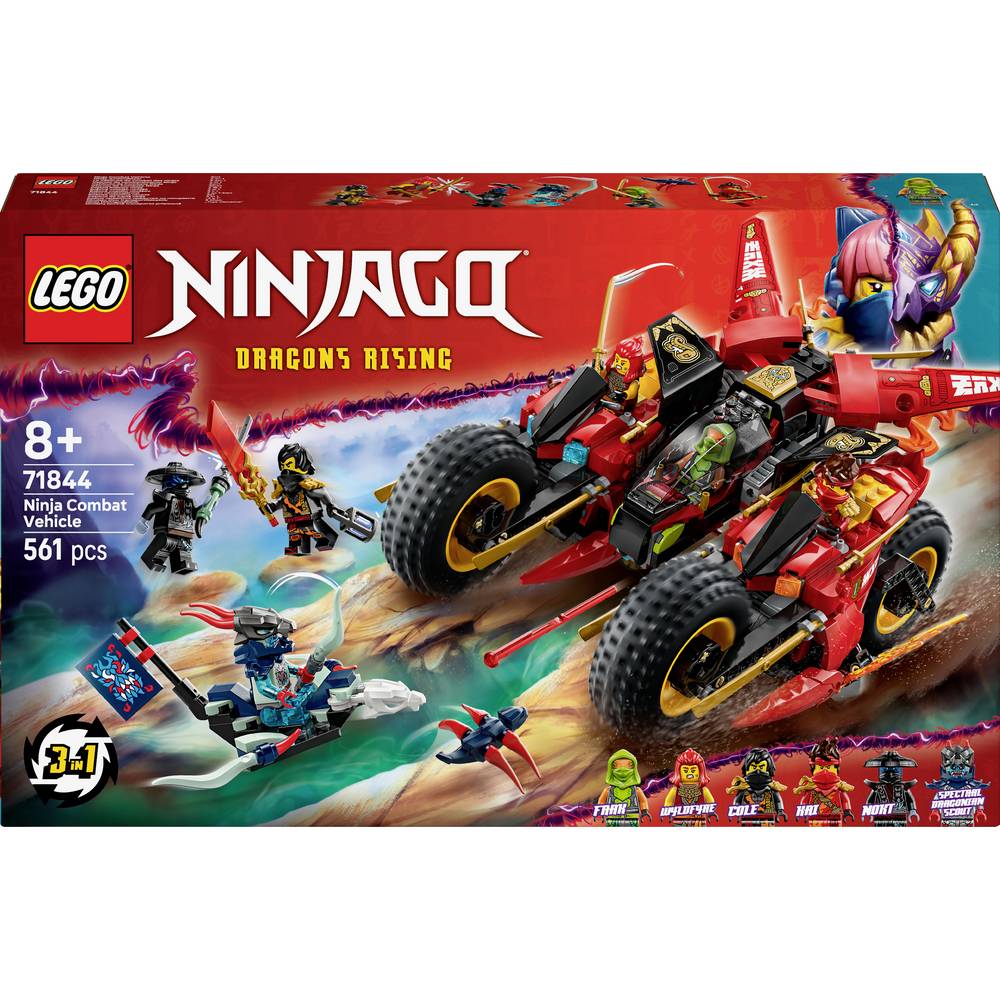 LEGO Ninjago 71844 Ninja-actieflitzer