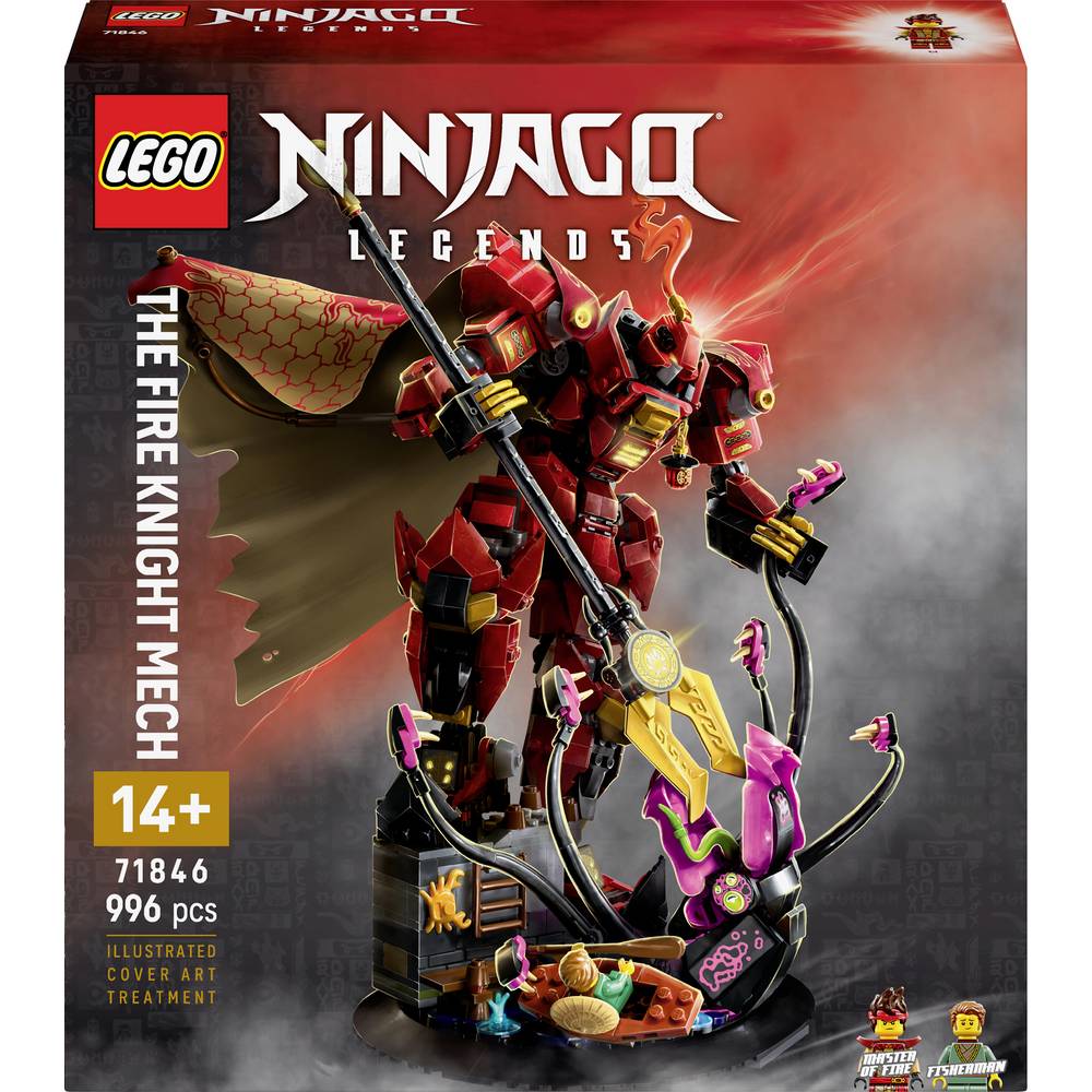 LEGO Ninjago 71846 De vuurridder mech