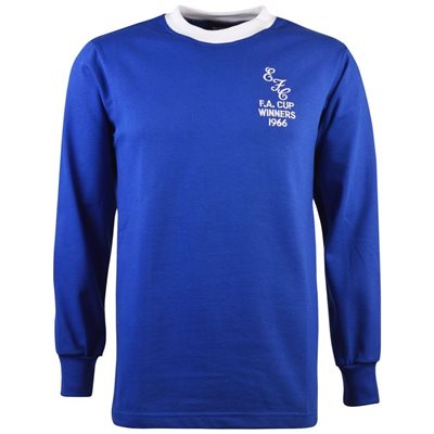 Sportus.nl TOFFS - Everton Retro Voetbalshirt FA Cup Winners 1966